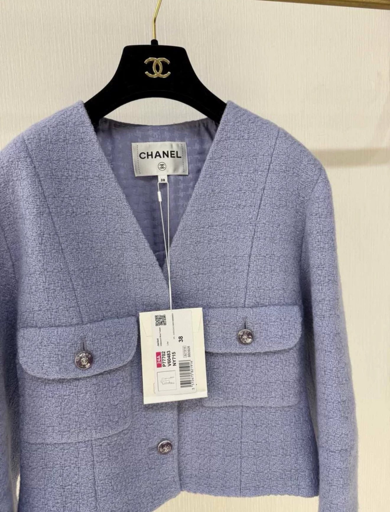 Chanel 24A purple jacket