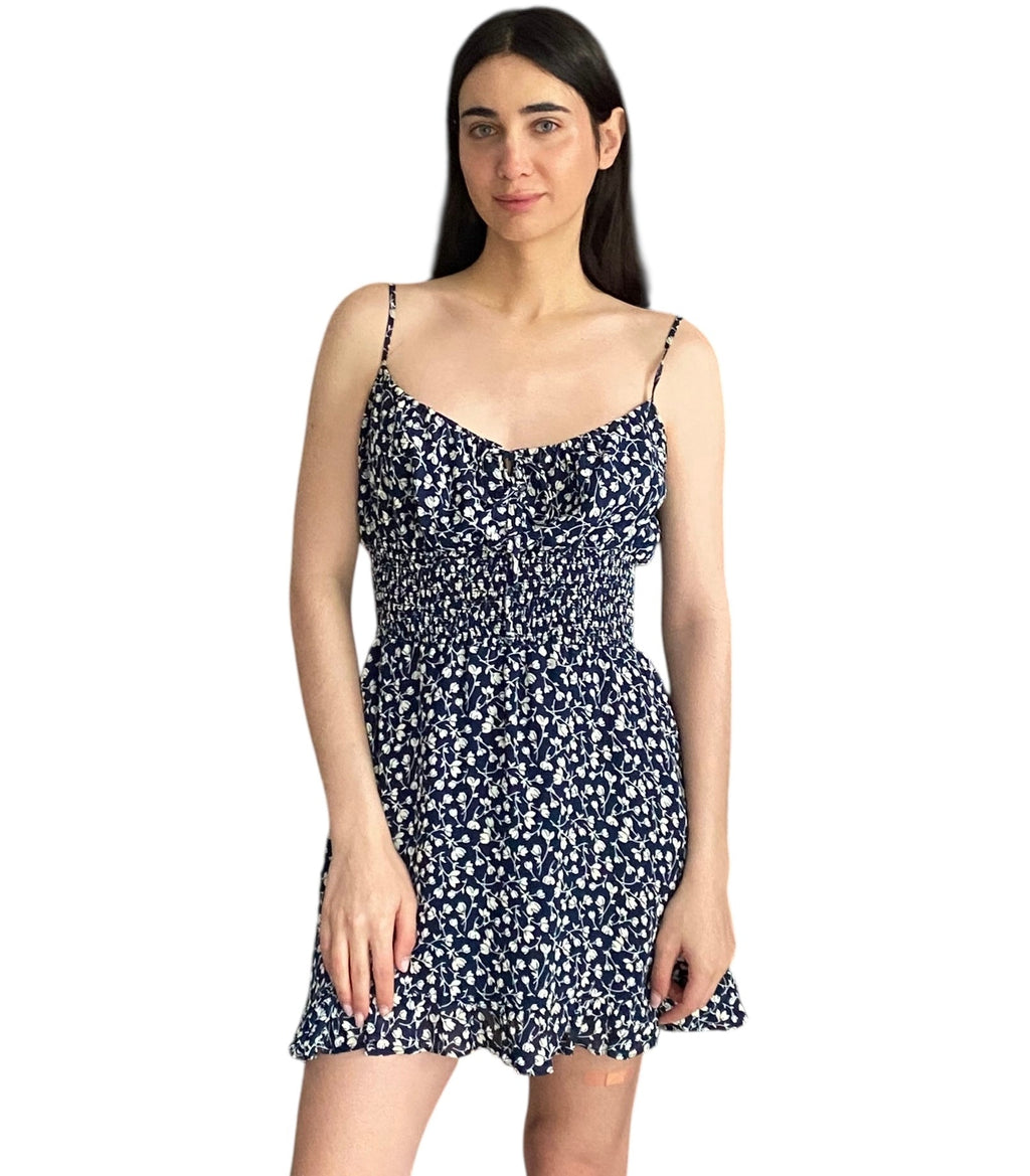 Reformation Floral Print Mini Dress - US 12