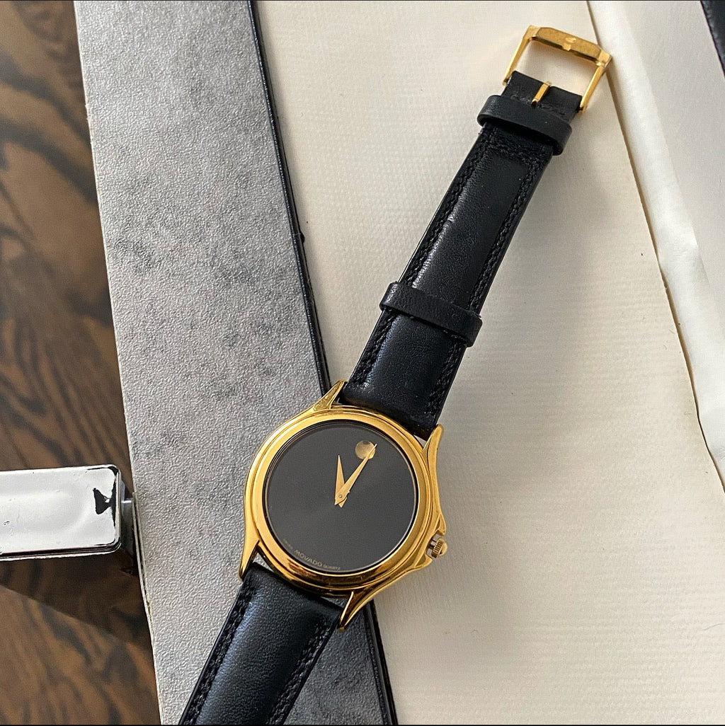 Vintage Ladies Movado Museum Classic Wrist Watch