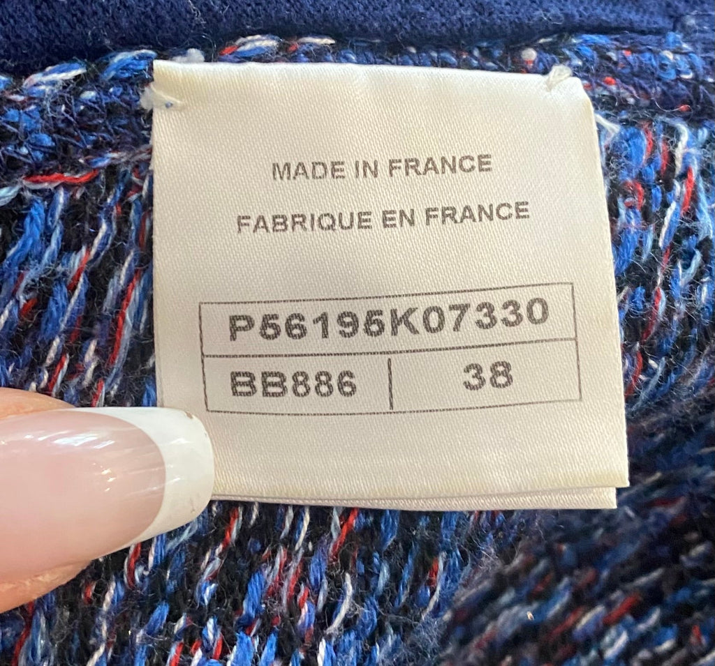 Chanel Blue Multicolour Shorts - 38