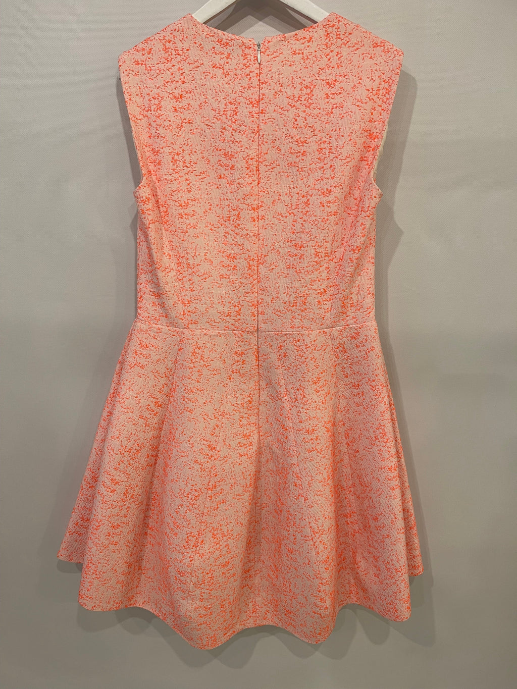 Christian Dior Neon Pink Structure Sleeveless Mini Dress Size FR 40 (UK 12)
