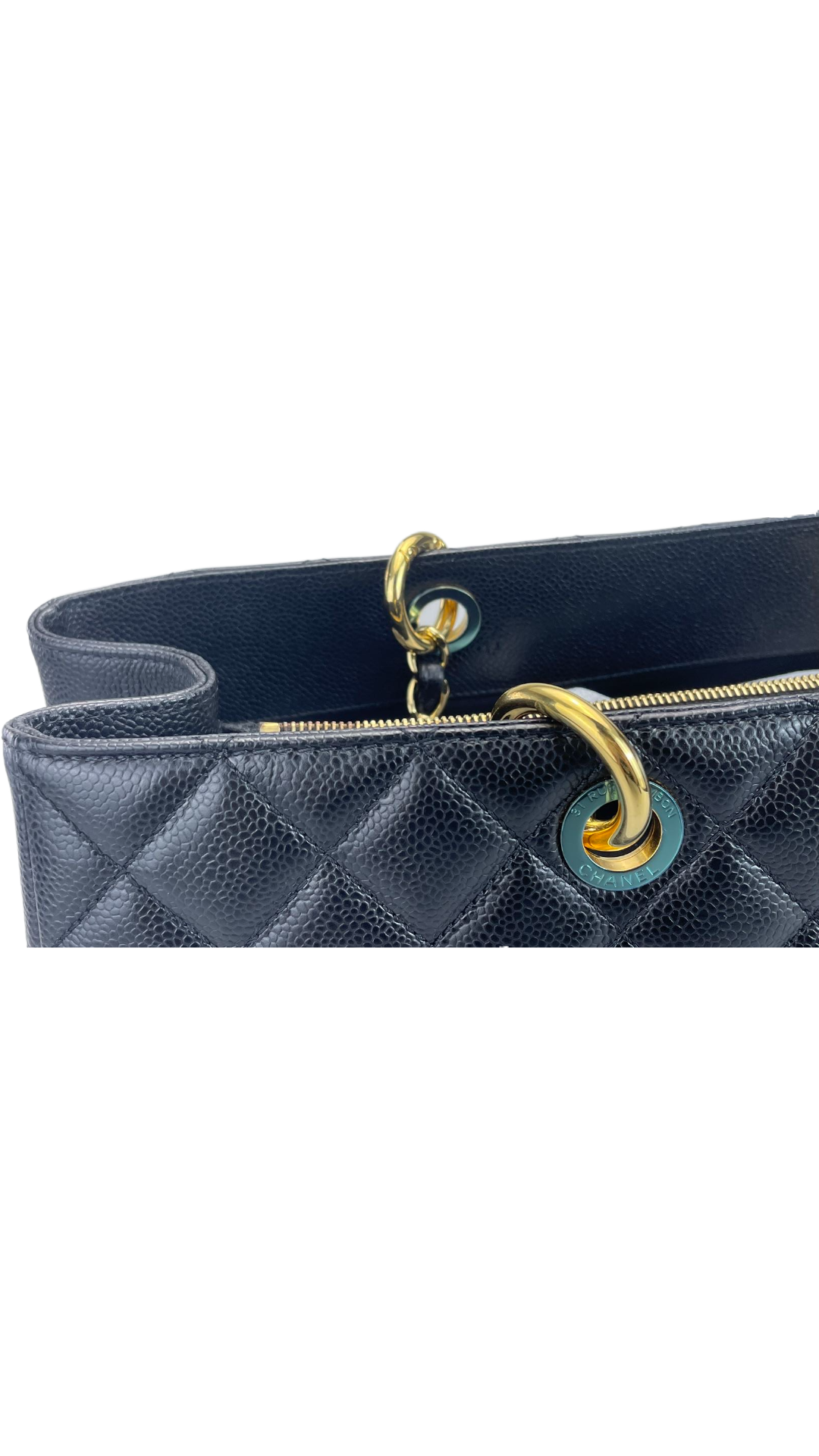 Chanel Black Shopping Tote Bag Caviar Leather Extra Large