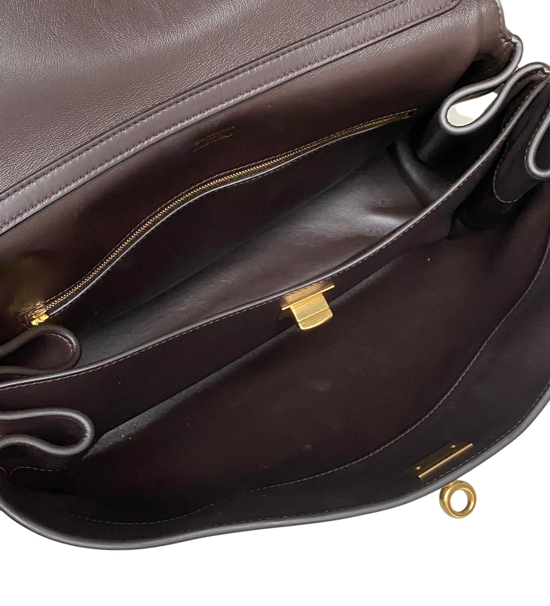 Balenciaga Espresso Medium Rodeo Top Handle Bag