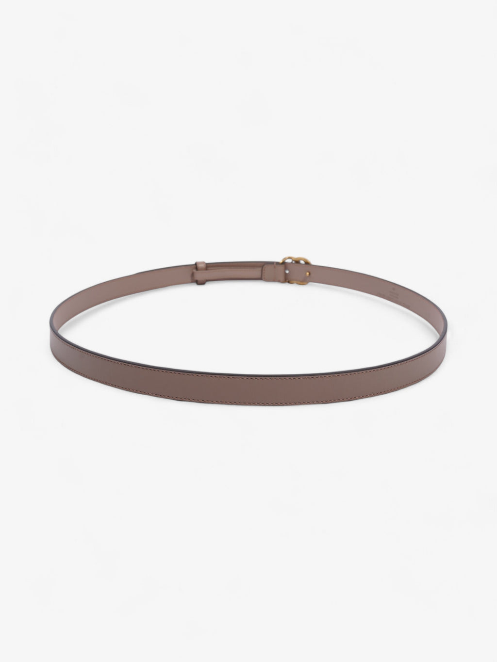 Gucci GG Marmont Thin Belt Dusty Rose / Gold Leather 105cm / 42"