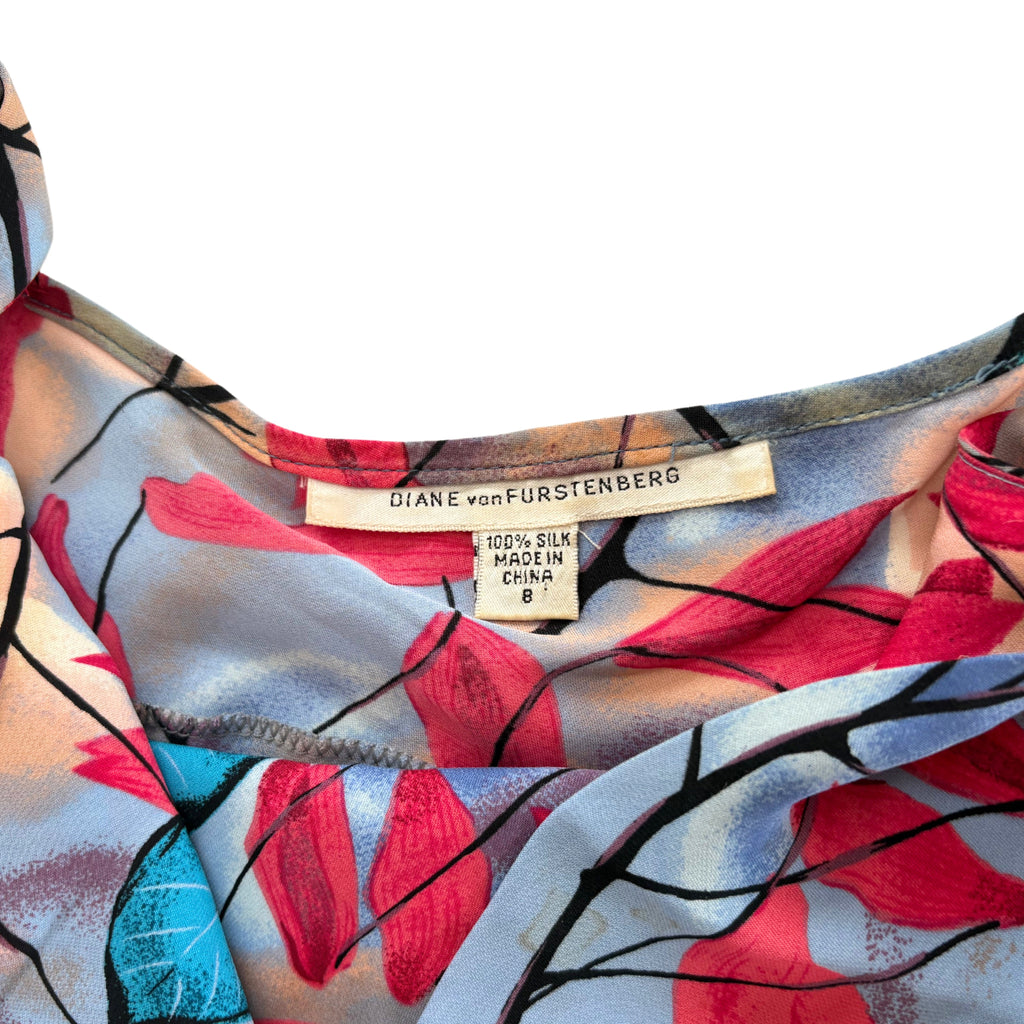 Diane Von Furstenberg Silk Dress - Women's 8