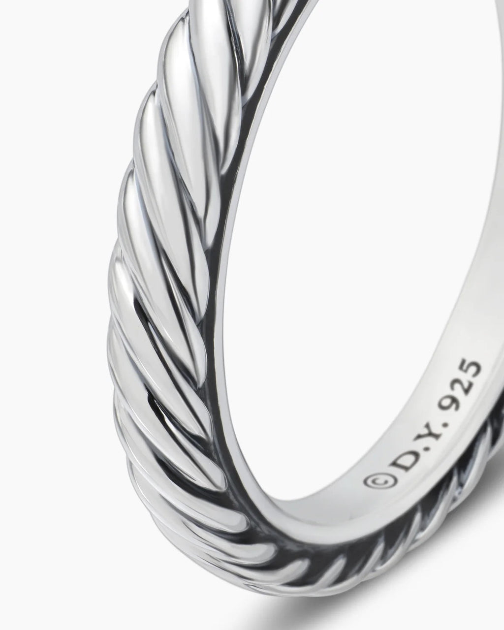 DAVID YURMAN STERLING SILVER CABLE COLLECTIBLES® STACK RING