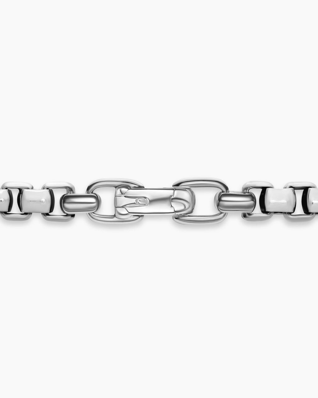 DAVID YURMAN STERLING SILVER BOX CHAIN NECKLACE