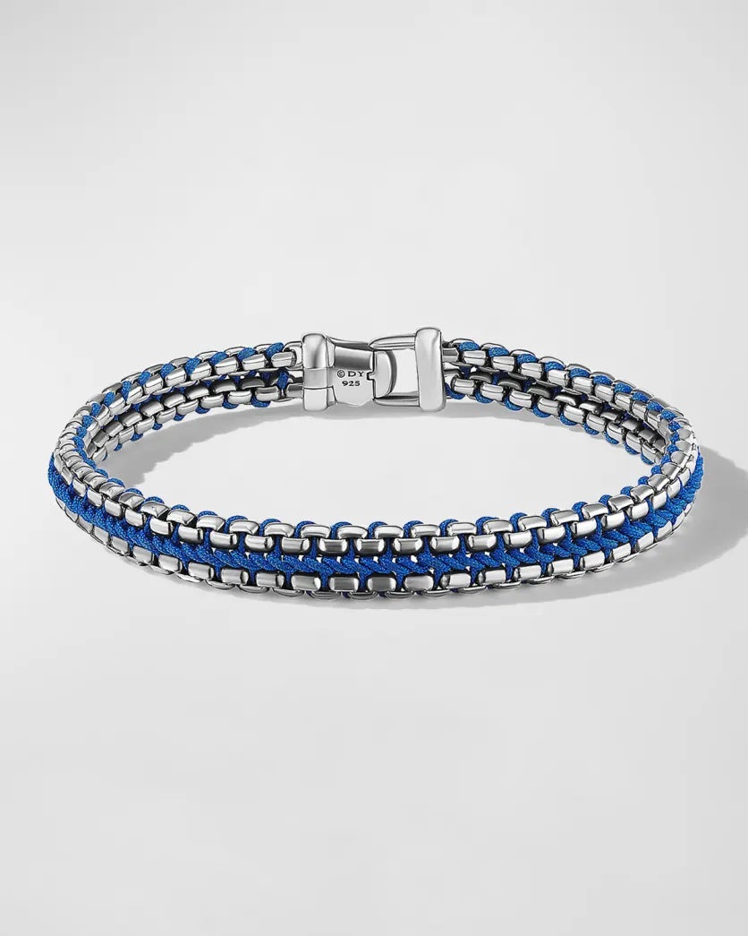 DAVID YURMAN WOVEN BOX CHAIN BRACELET