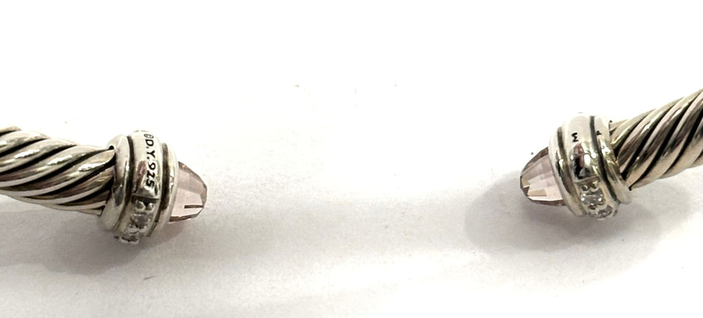 DY Cablespira® FLEX STERLING SILVER CITRINE & DIAMONDS BRACELET