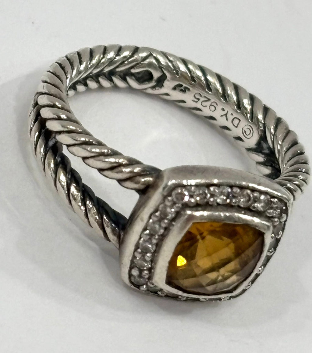 DAVID YURMAN PETITE ALBION CITRINE RING