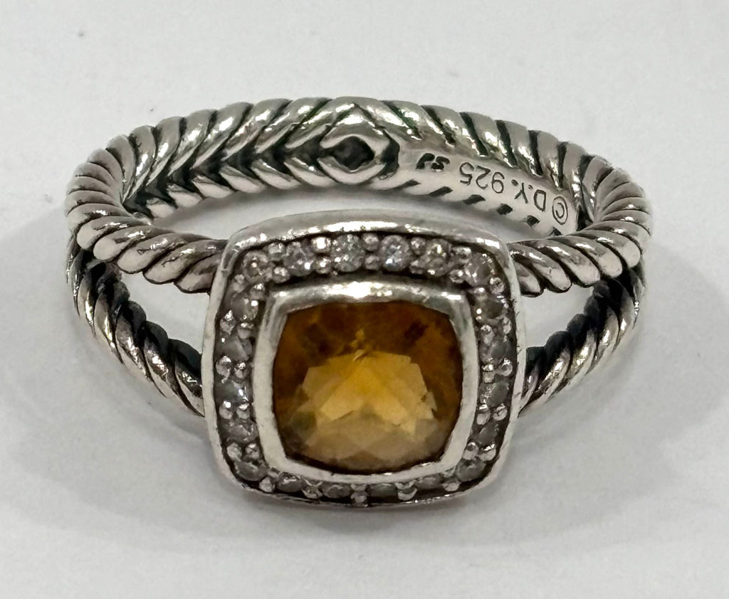 DAVID YURMAN PETITE ALBION CITRINE RING