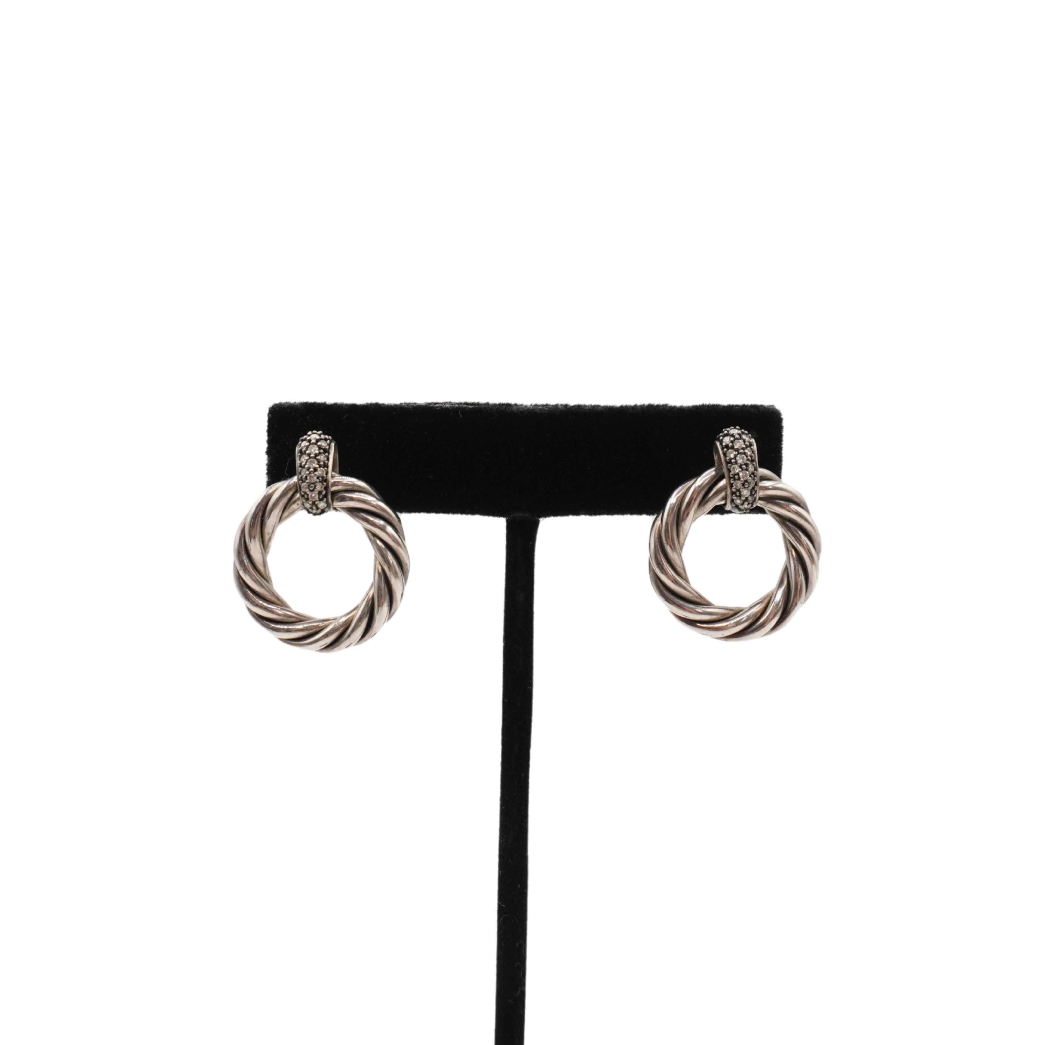 David Yurman Cable Drop Earrings