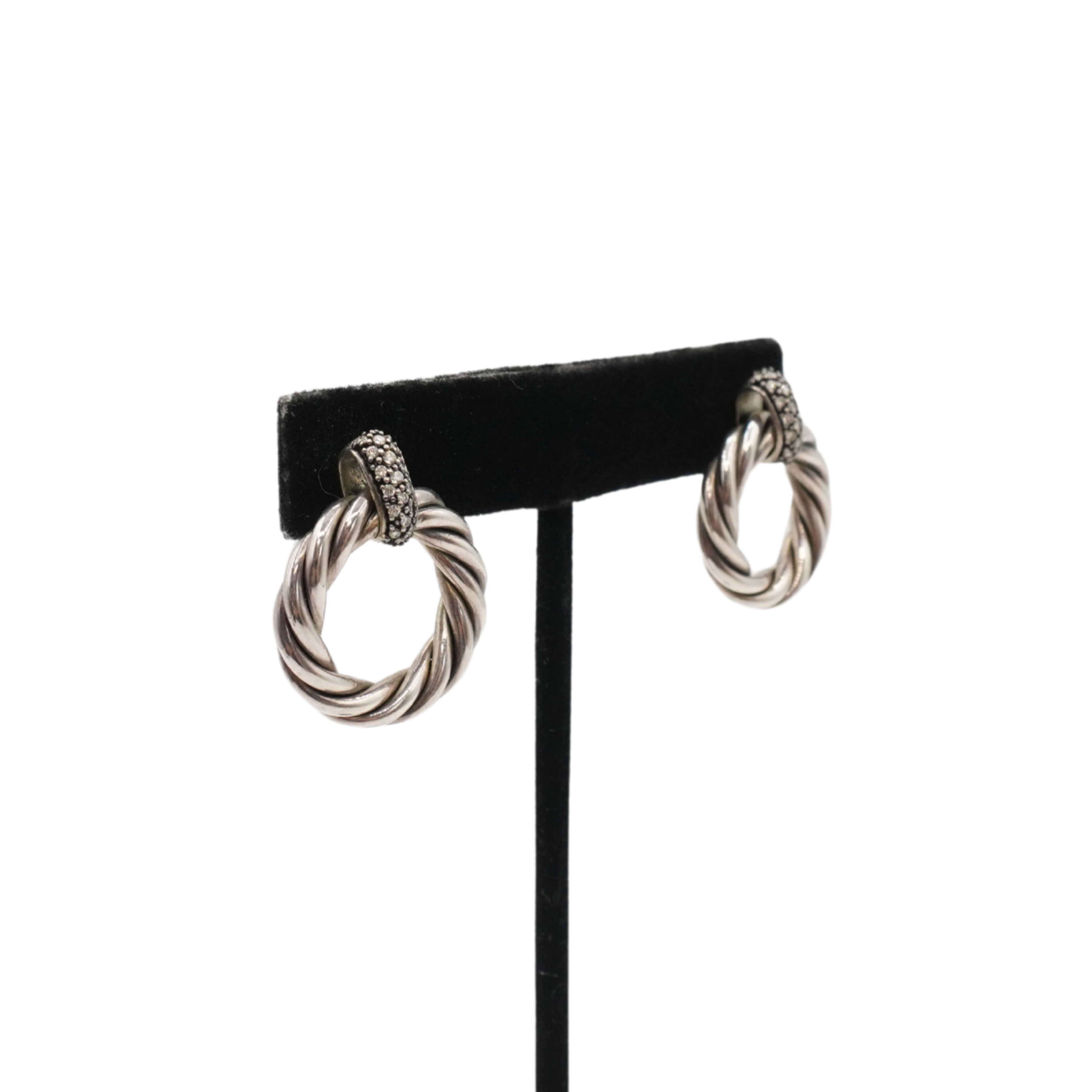 David Yurman Cable Drop Earrings