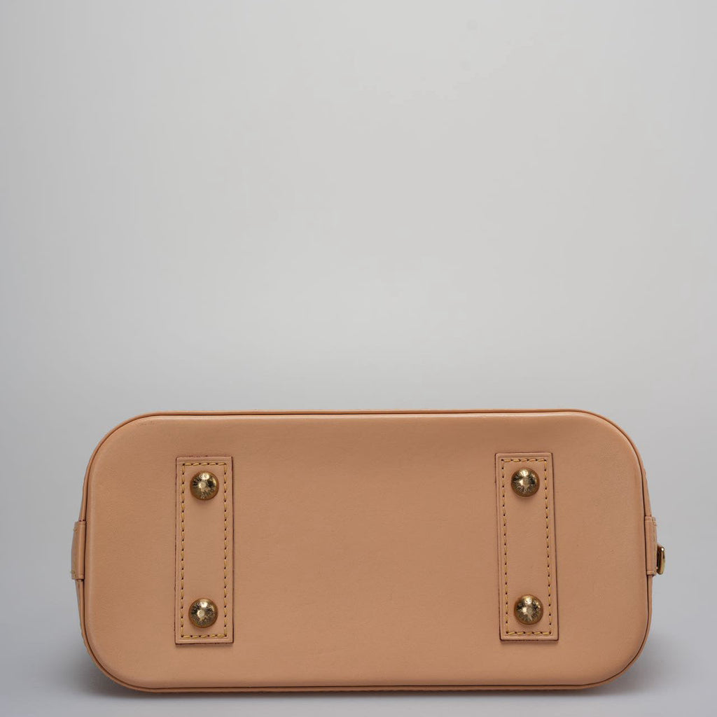 Louis Vuitton Alma BB Monogram Brown Shoulder Bag 2014