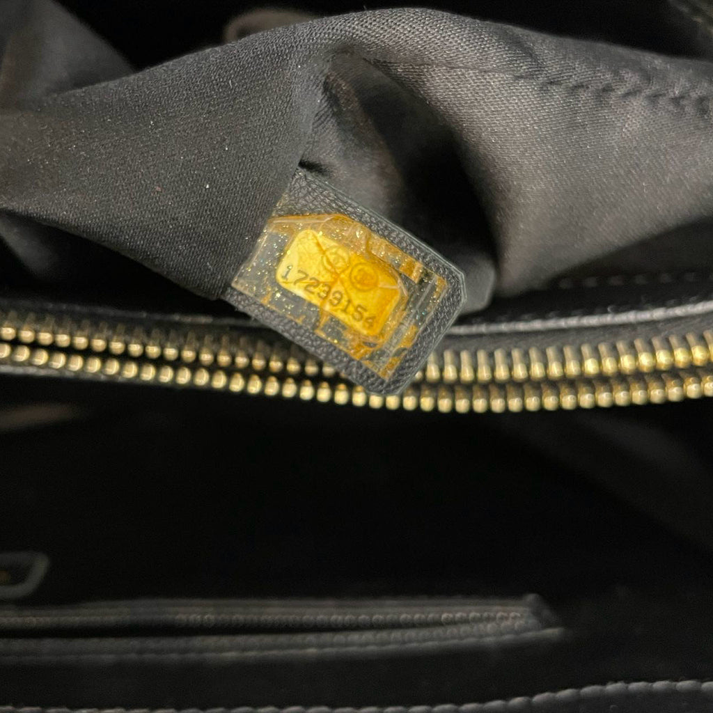 Chanel Large Grand Shopping Tote black GST Bag in Caviar Leather with Gold Hardware