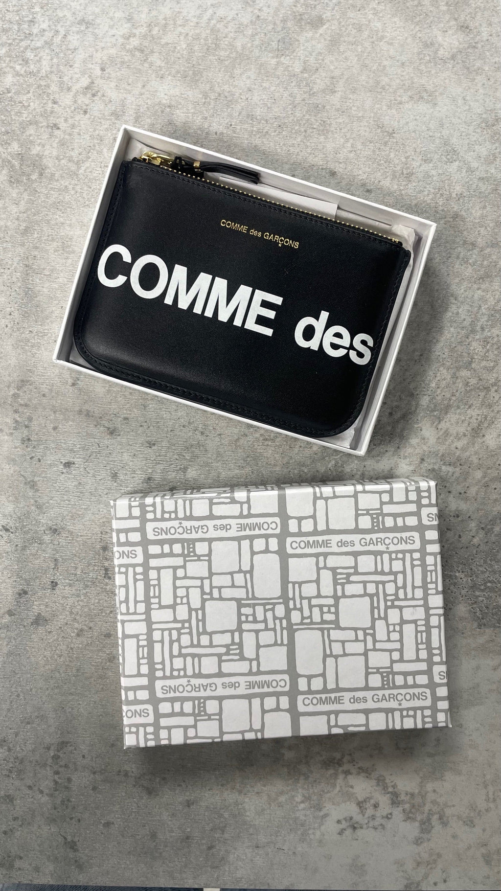 Comme Des Garcons 'Huge Logo' Pouch