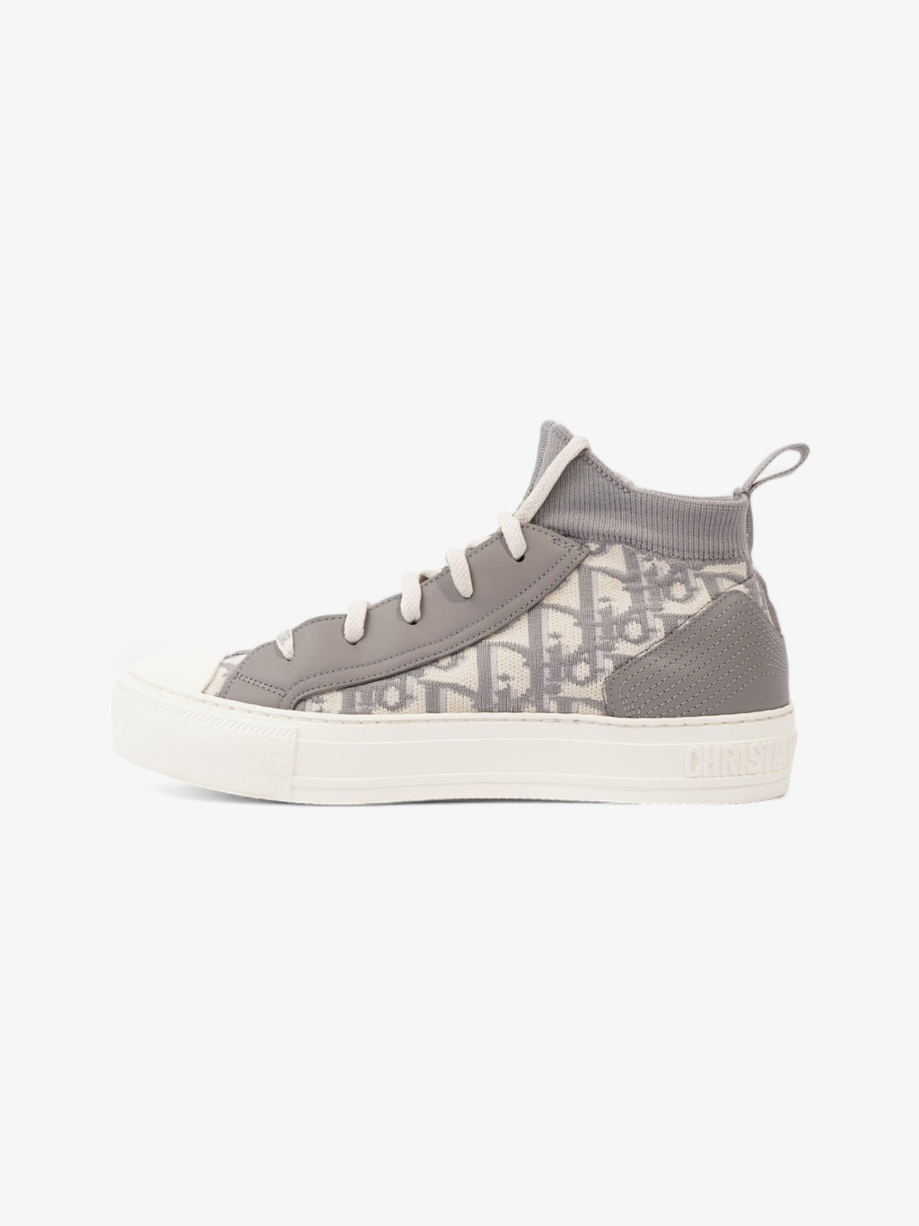 Christian Dior Walk 'n' Dior Deep Grey Technical Fabric EU 37.5 UK 4.5