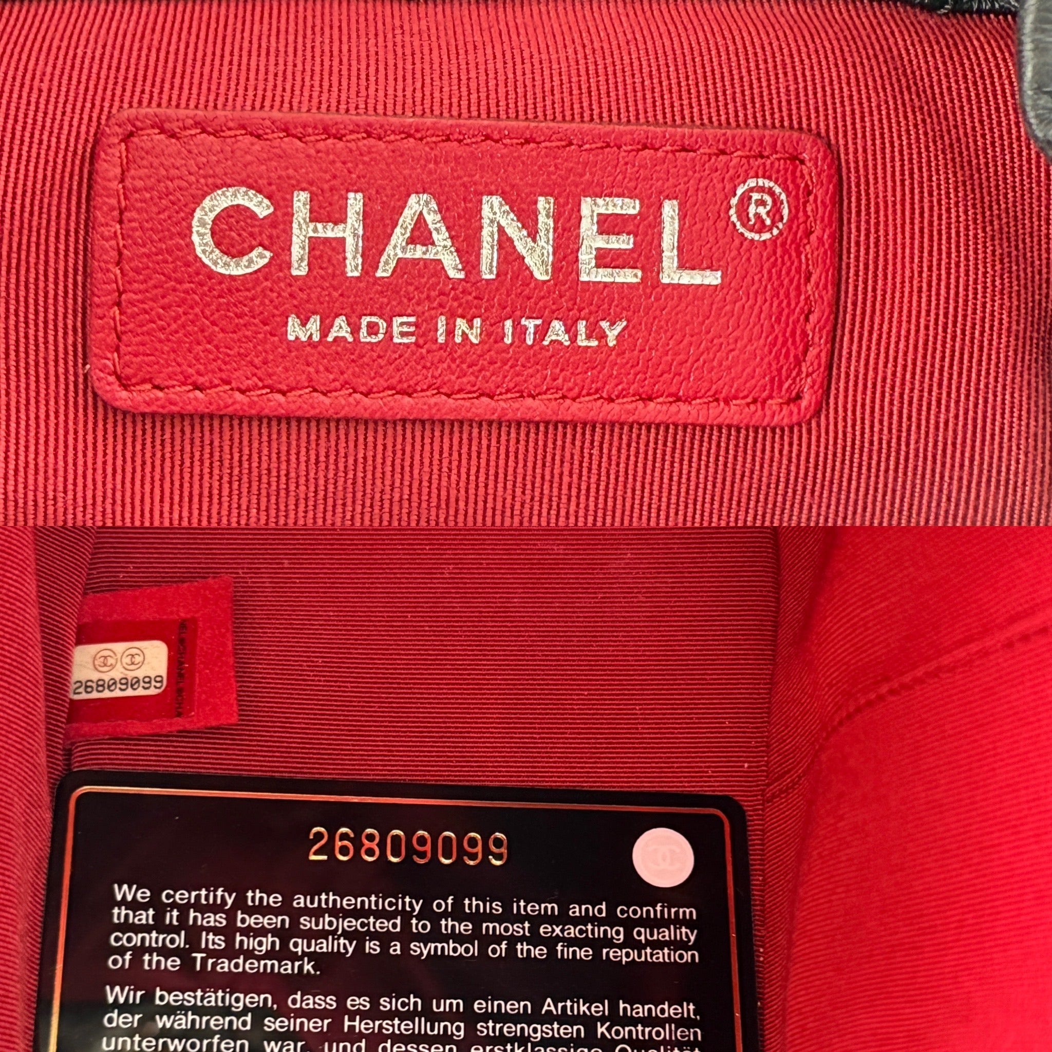 CHANEL Gabrielle Small Quilted Aged Calfskin Leather Black Backpack Bag