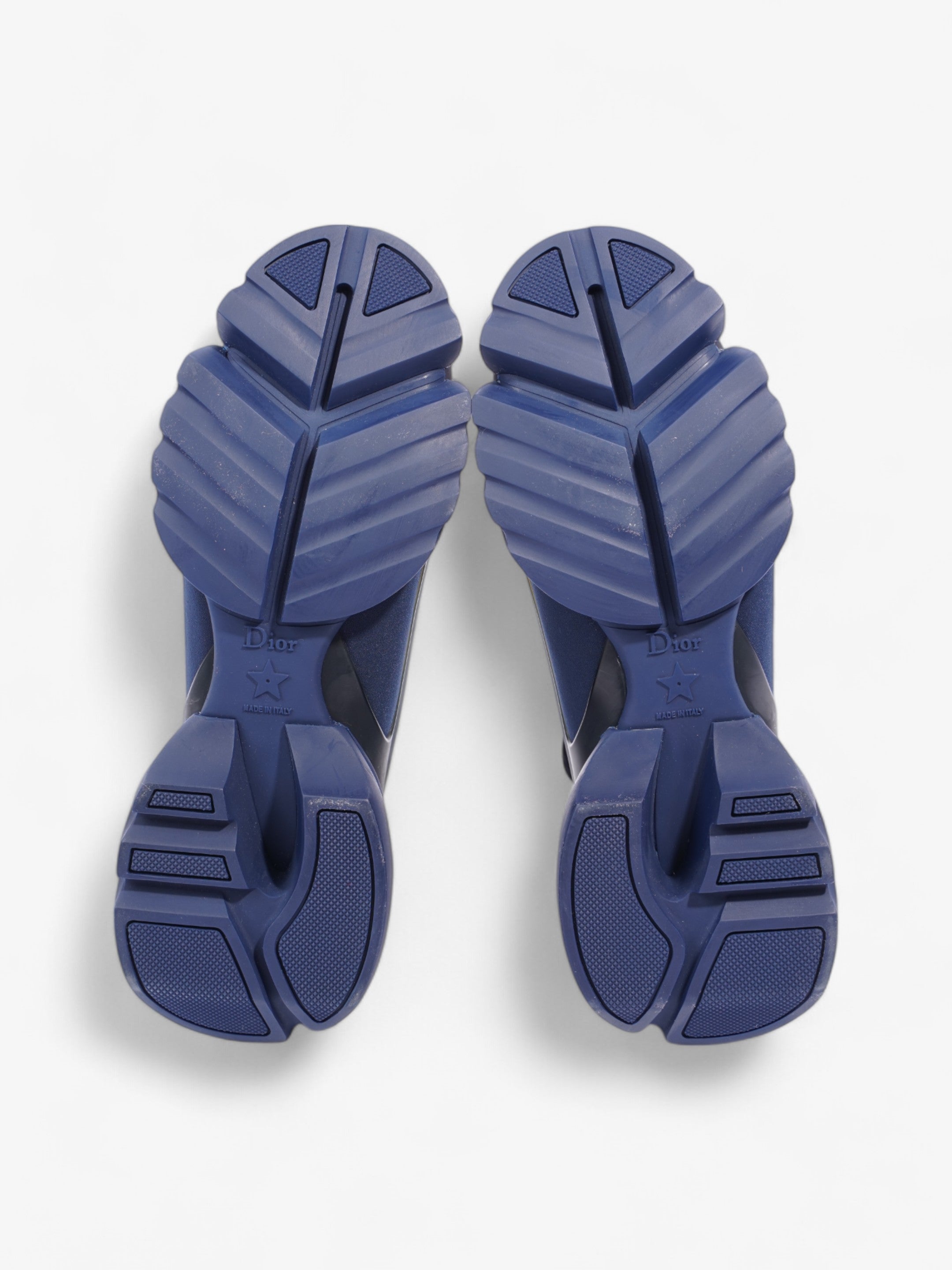Christian Dior D-Connect Sneakers Navy Technical Fabric EU 37.5 UK 4.5
