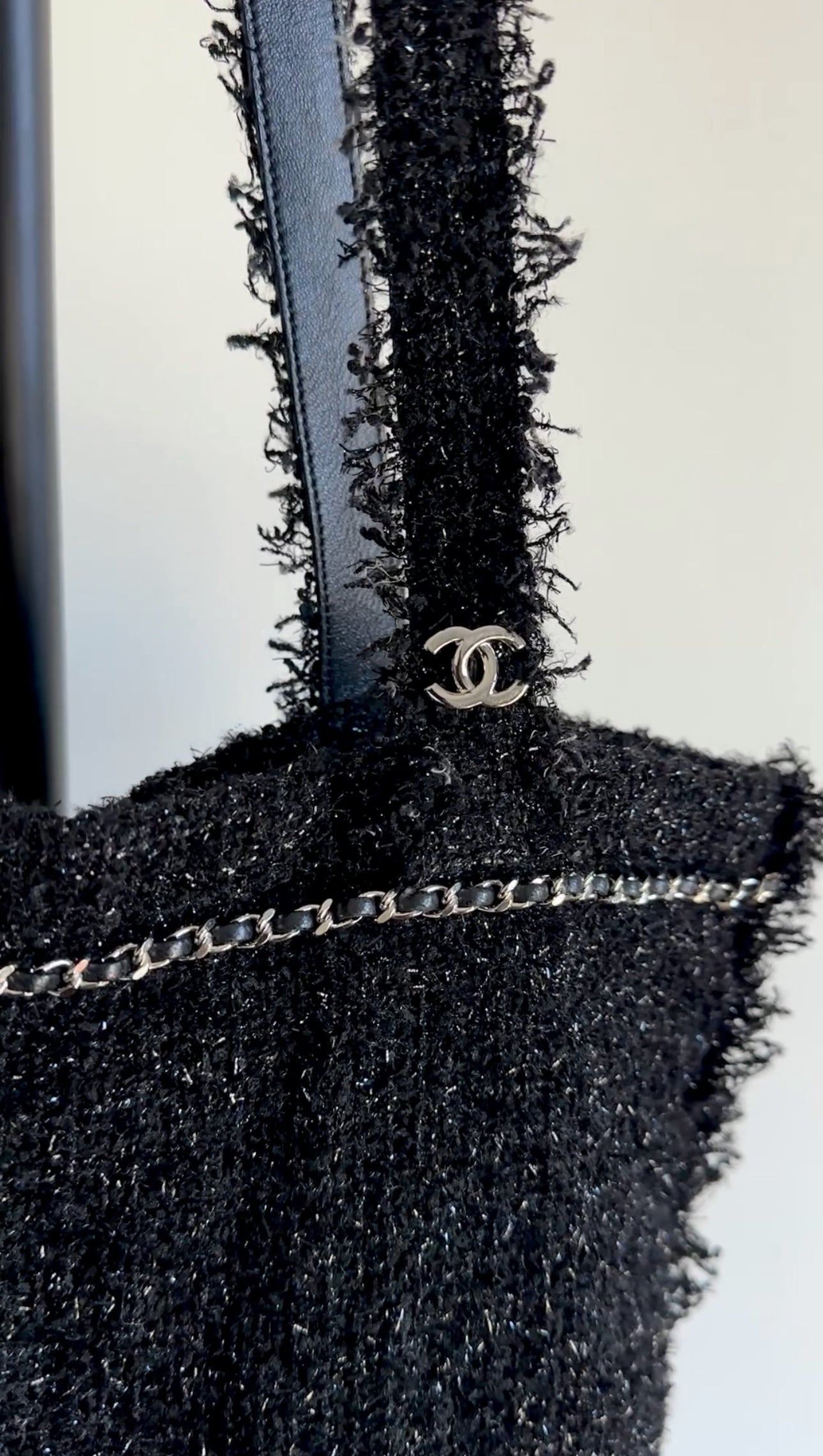 Chanel Spring 2017 ‘Shopping in Fabrics’ Robot Tote Bag