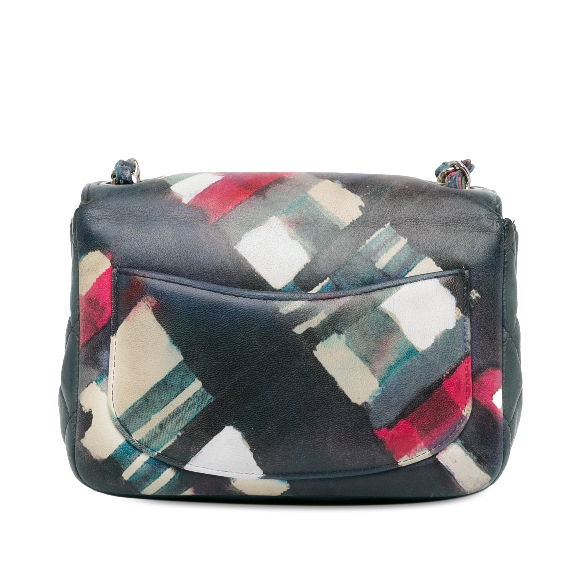 Classic Single Flap Bag Printed Lambskin Mini