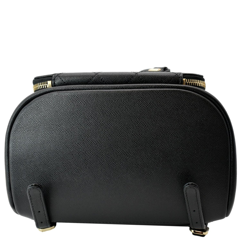 CHANEL Business Affinity Caviar Quilted Backpack Black