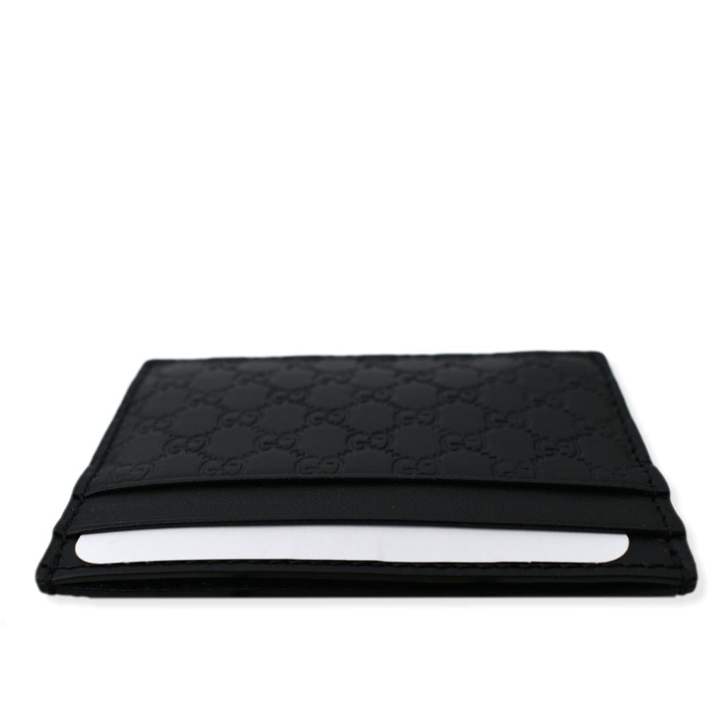 GUCCI Microguccissima Monogram Leather  Case Black 262837