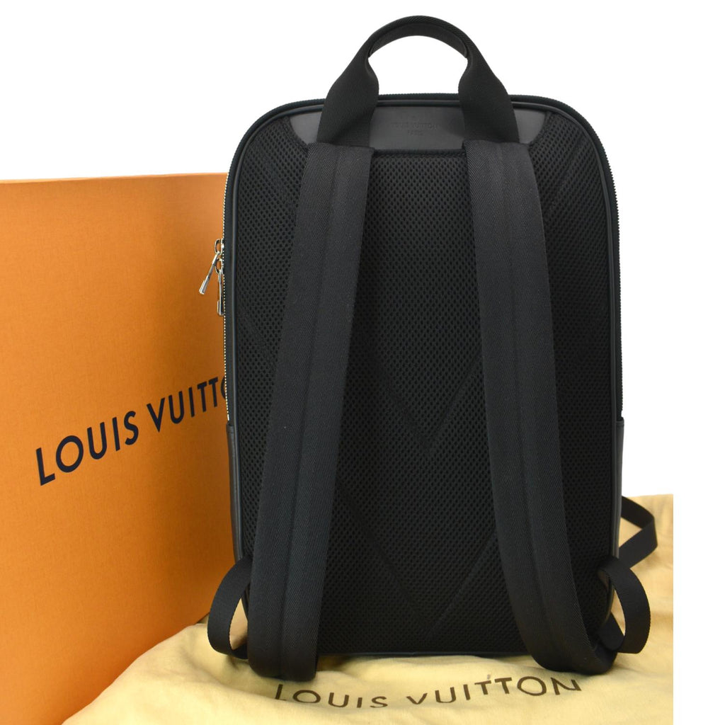 LOUIS VUITTON Michael NV2 Damier Infini Leather Backpack Bag Black
