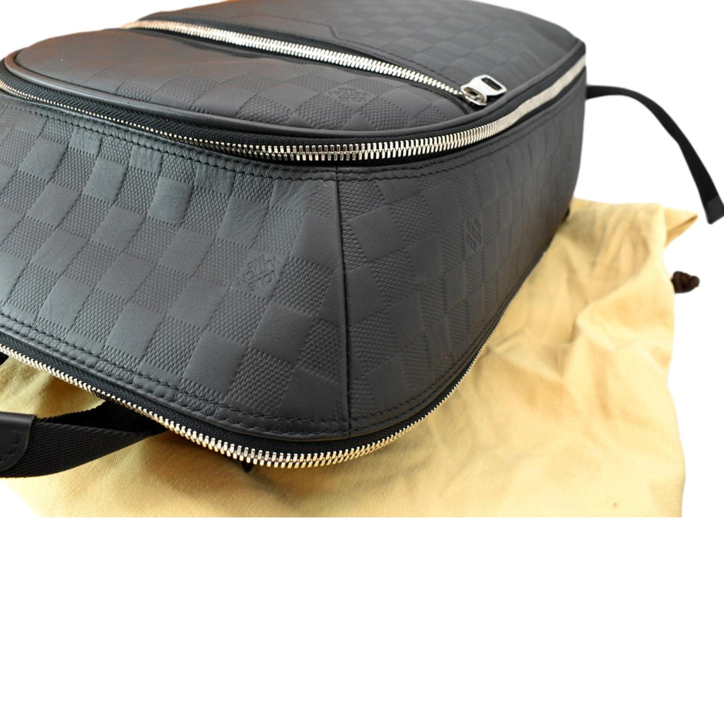 LOUIS VUITTON Michael NV2 Damier Infini Leather Backpack Bag Black