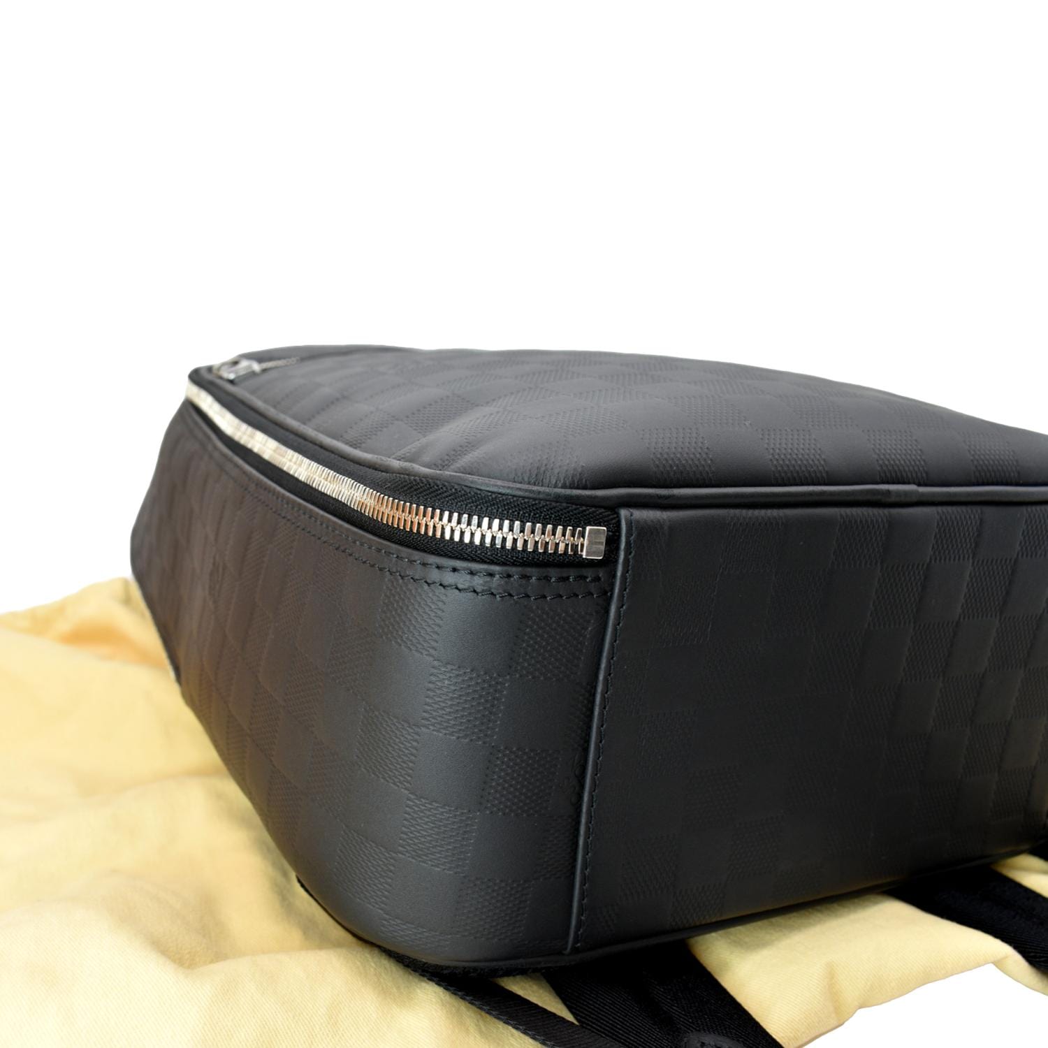 LOUIS VUITTON Michael NV2 Damier Infini Leather Backpack Bag Black