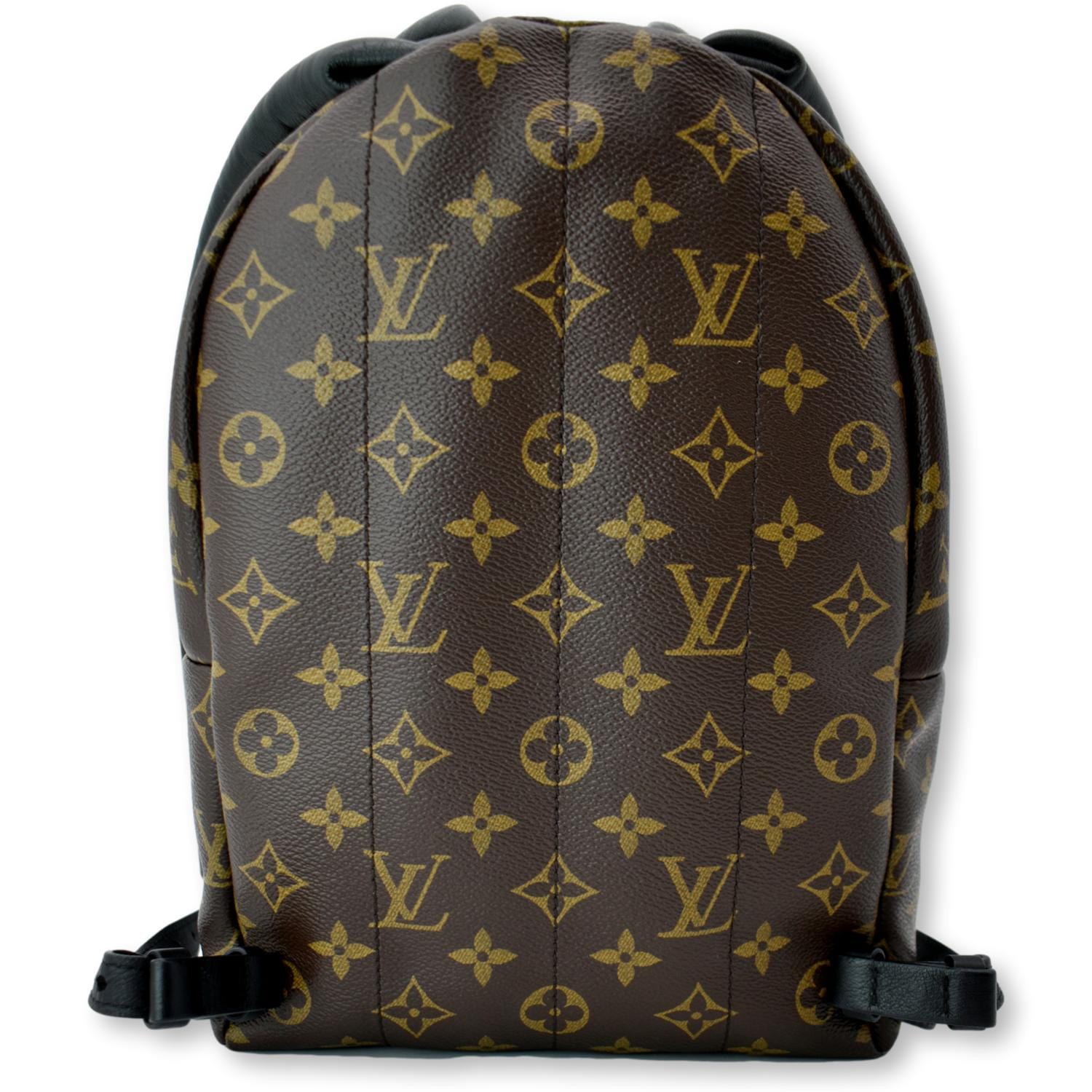 LOUIS VUITTON Palm Springs PM Monogram Canvas Backpack Brown