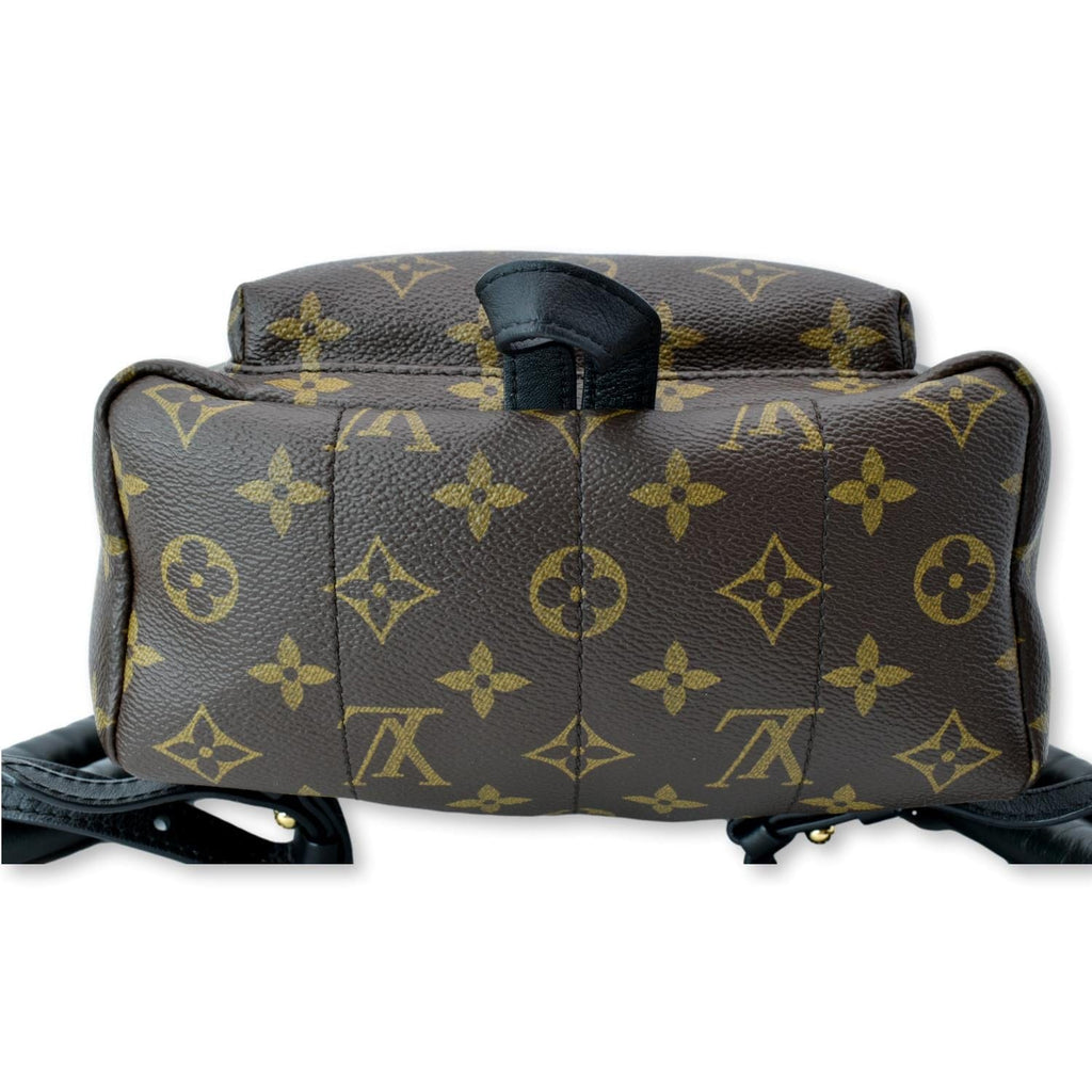 LOUIS VUITTON Palm Springs PM Monogram Canvas Backpack Brown