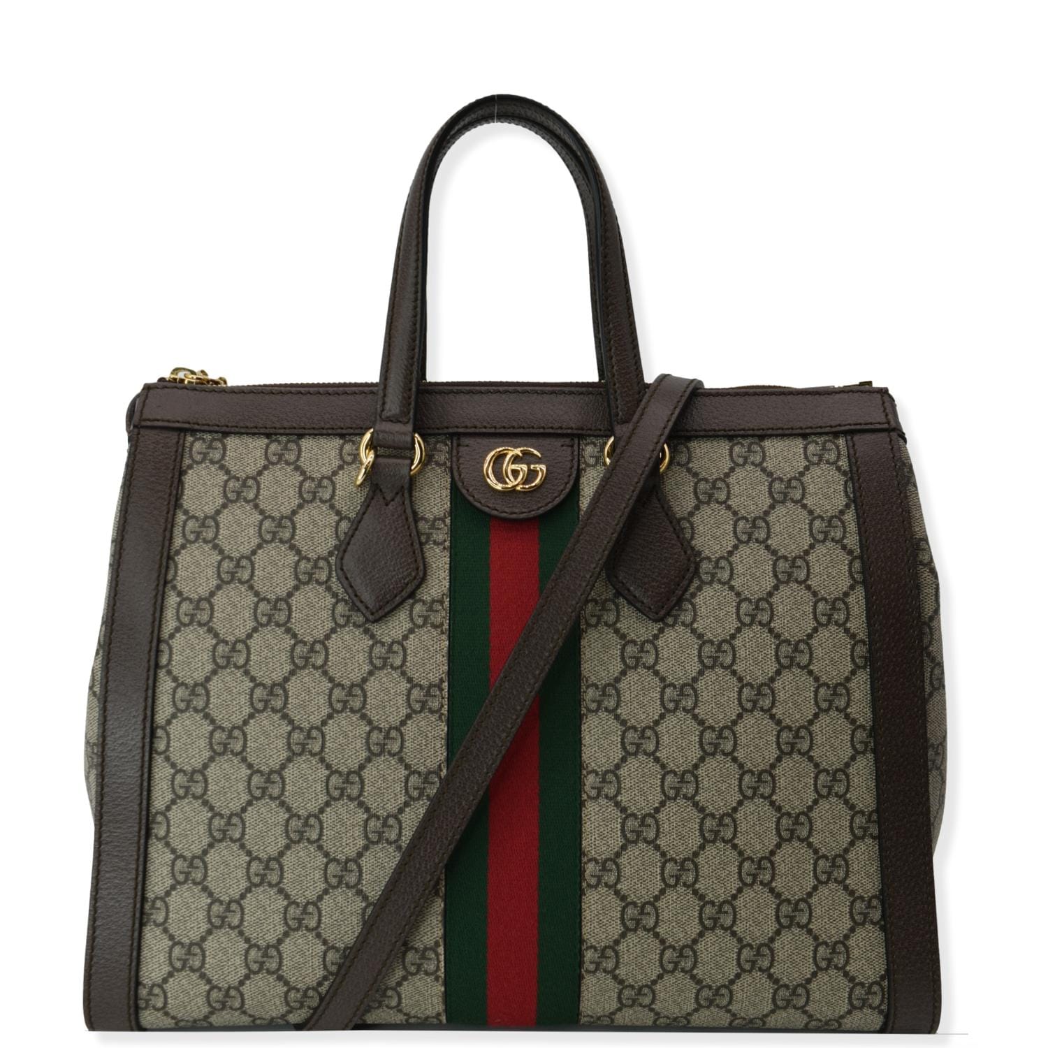 GUCCI Ophidia Medium GG Supreme Tote Shoulder Bag Beige 524537 - Hot Deals