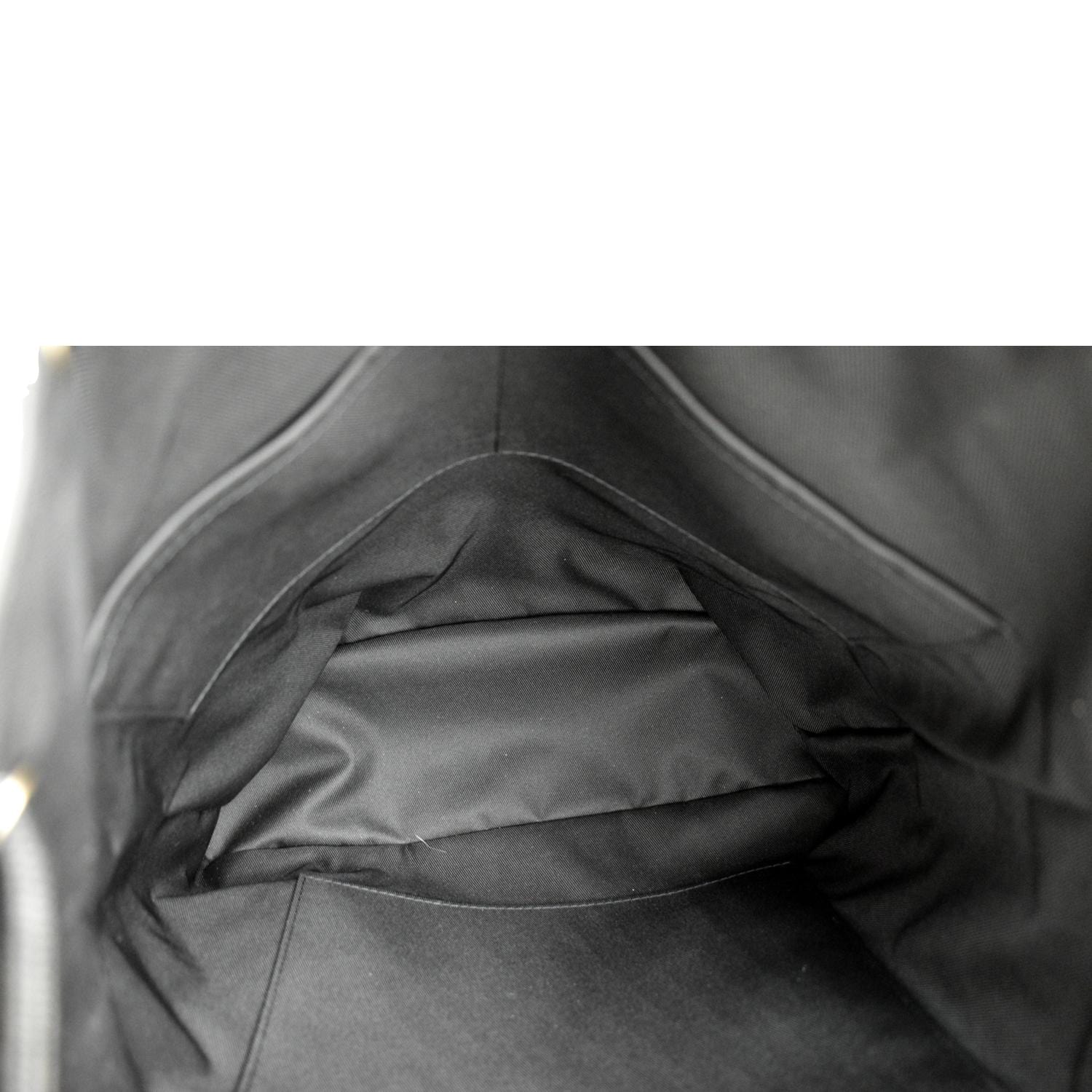 LOUIS VUITTON Christopher PM Reverse Monogram Eclipse Backpack Bag Black