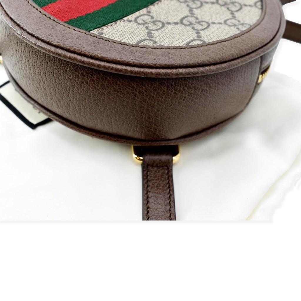 GUCCI  Ophidia GG Mini Supreme Backpack Bag Beige 598661
