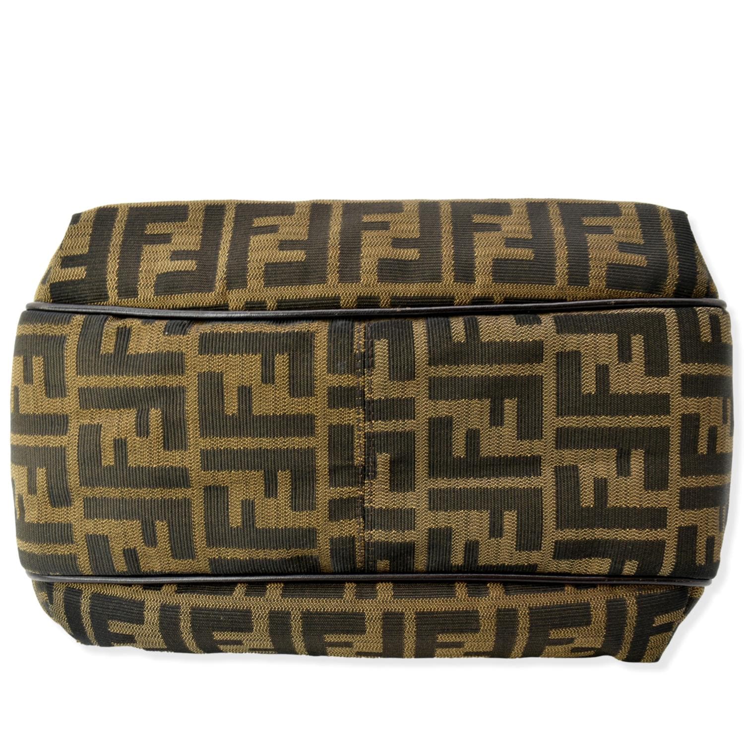 FENDI Chef Zucca Canvas Tote Bag Tobacco Brown