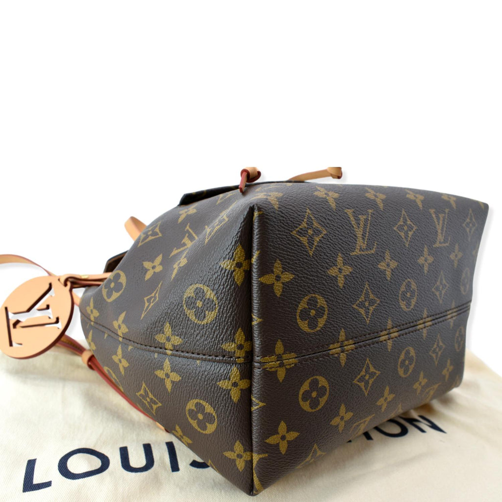 LOUIS VUITTON Montsouris PM Monogram Canvas Backpack Brown