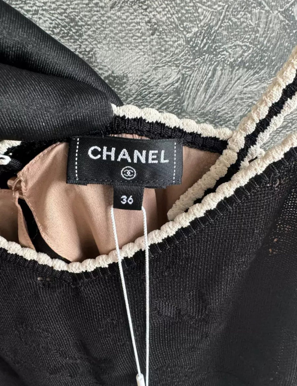 Chanel 24B black dress