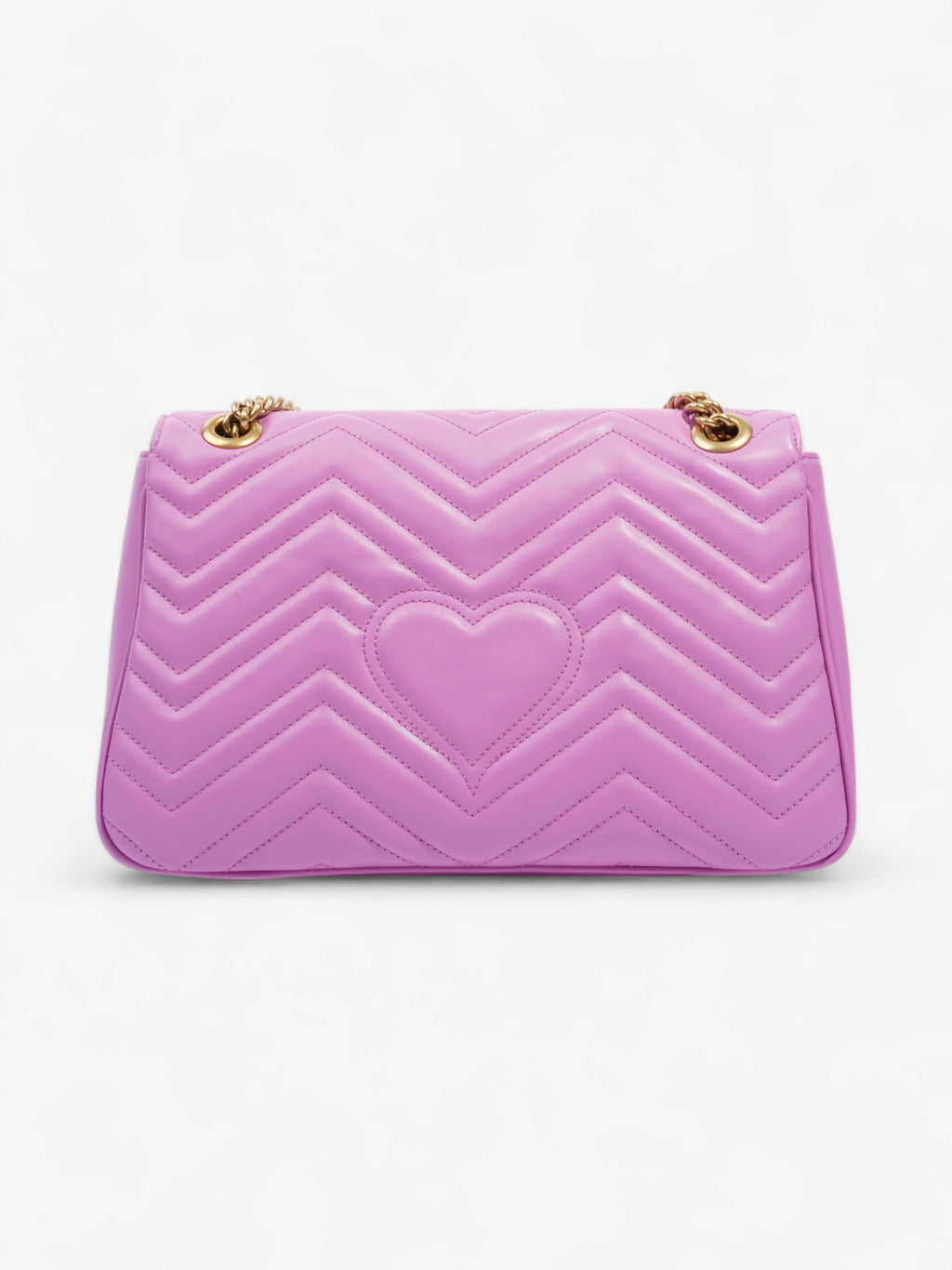 Gucci GG Marmont Light Purple Matelasse Leather Medium