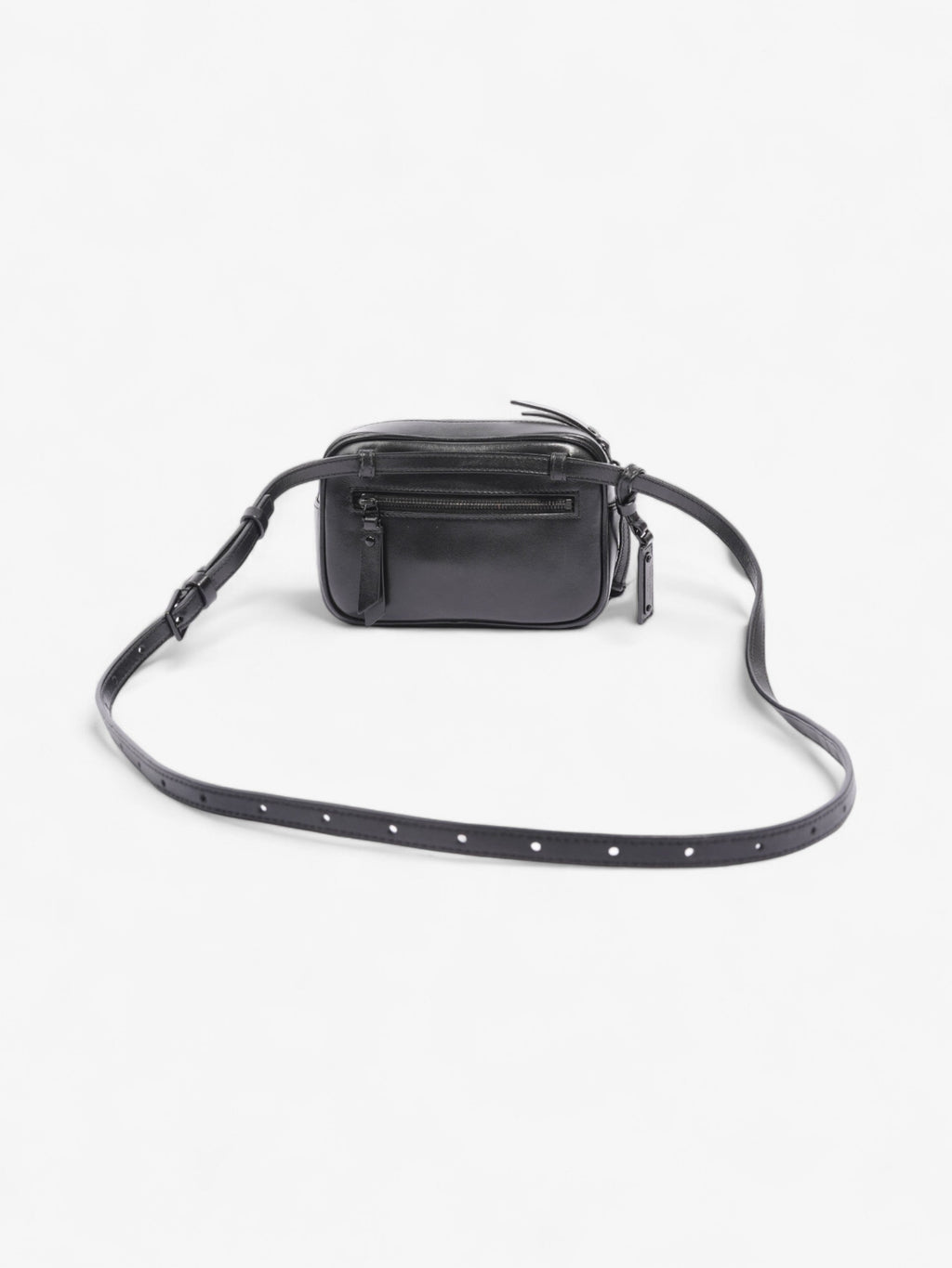 Saint Laurent Lou Belt Bag Black Calfskin Leather
