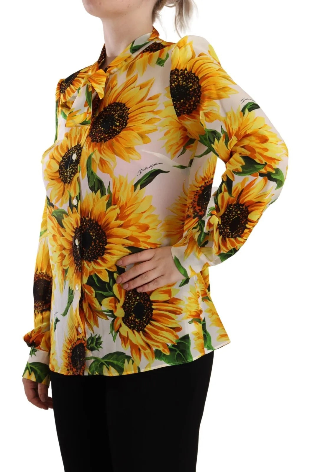 DOLCE & GABBANA SUNFLOWER SHIRT