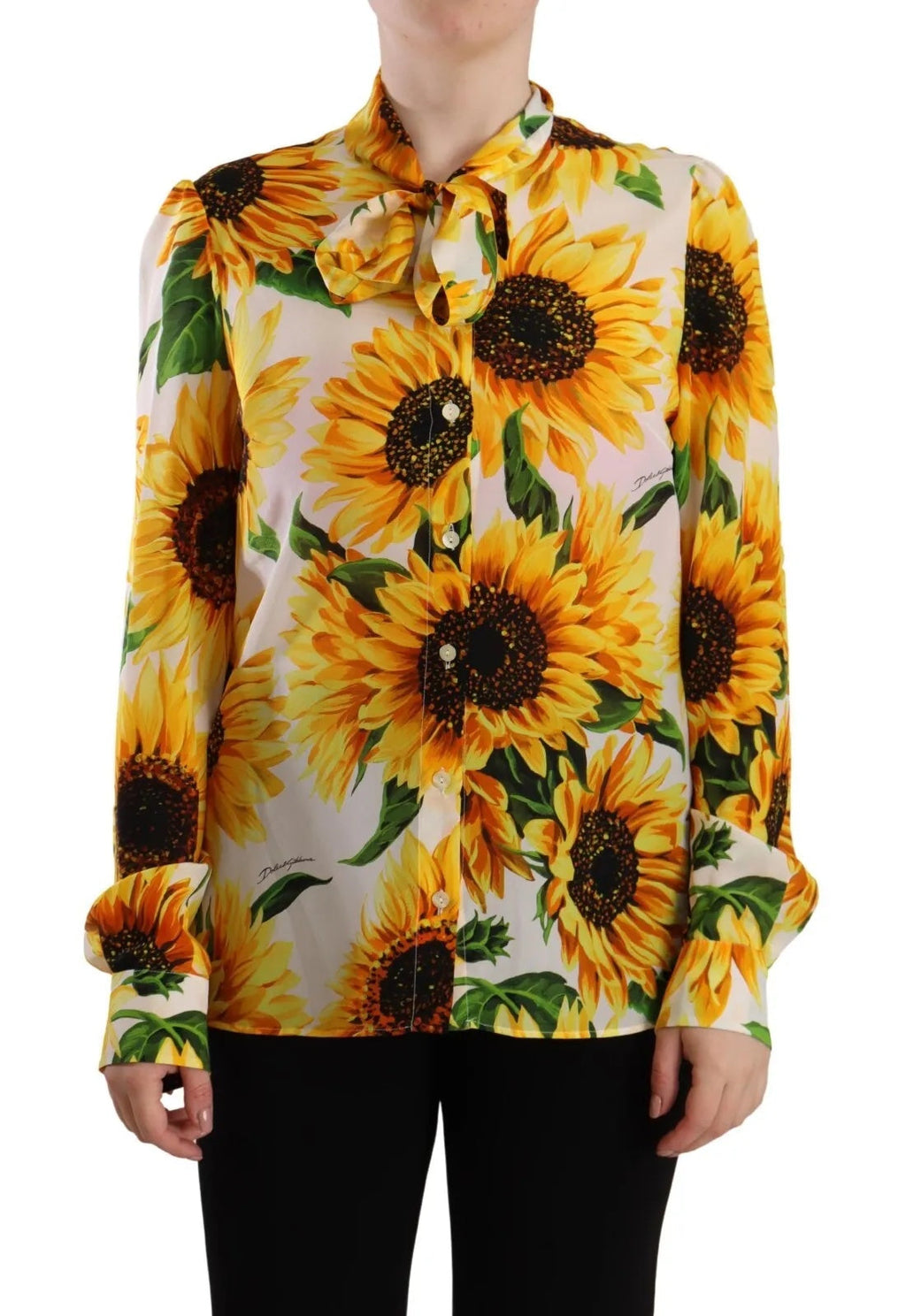 DOLCE & GABBANA SUNFLOWER SHIRT