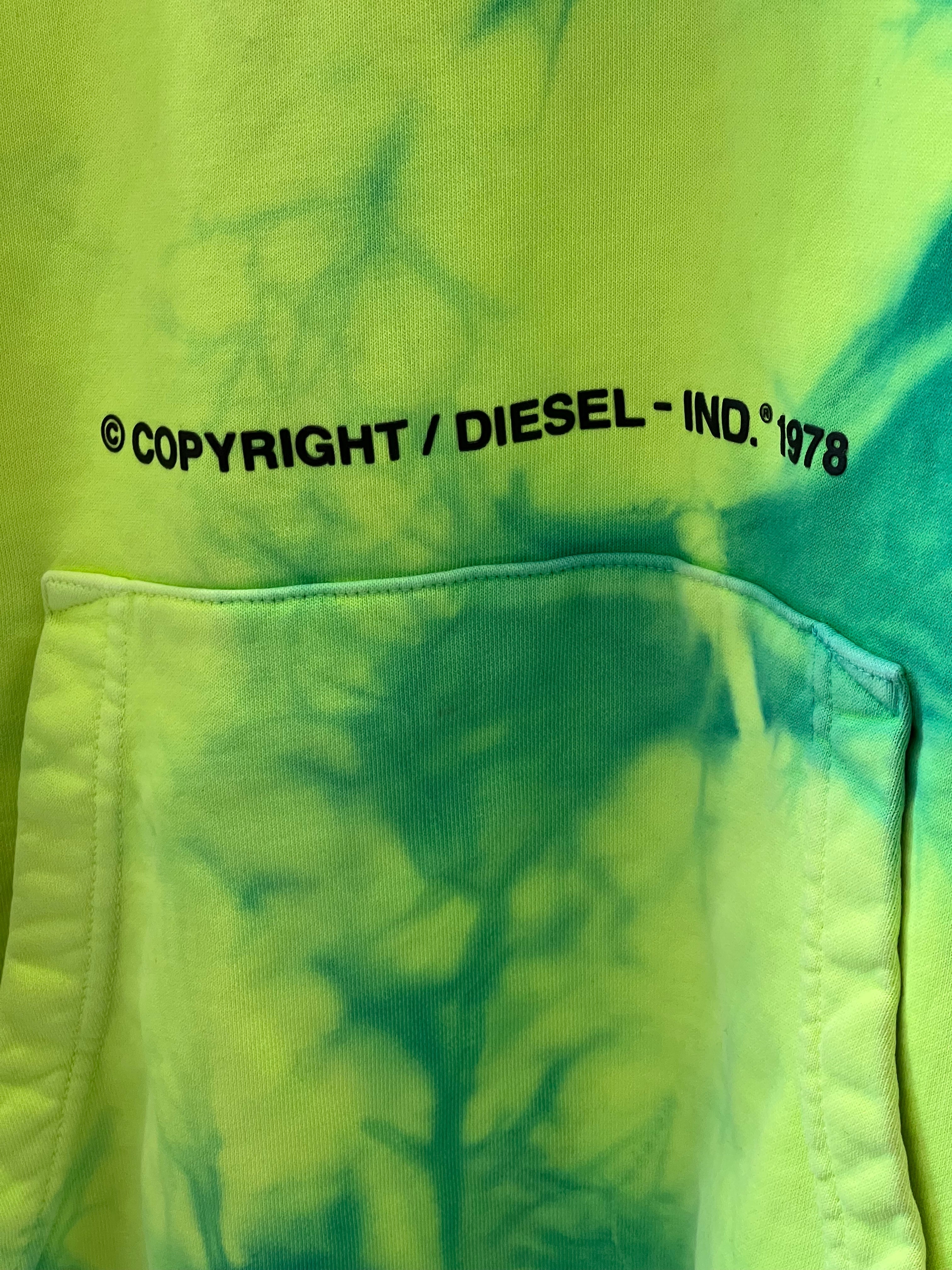DIESEL ALBY TIE-DYE SWEATSHIRT