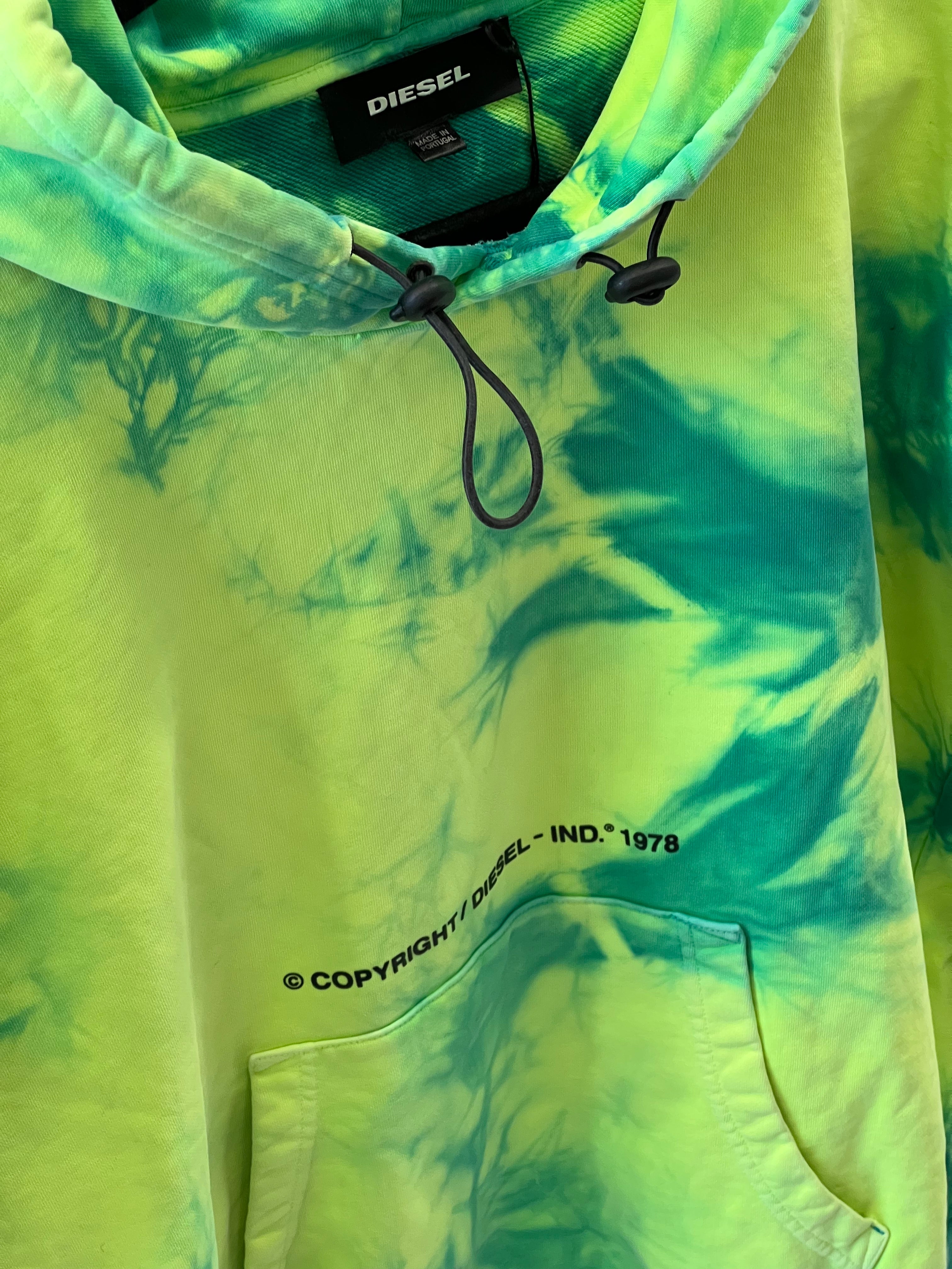 DIESEL ALBY TIE-DYE SWEATSHIRT