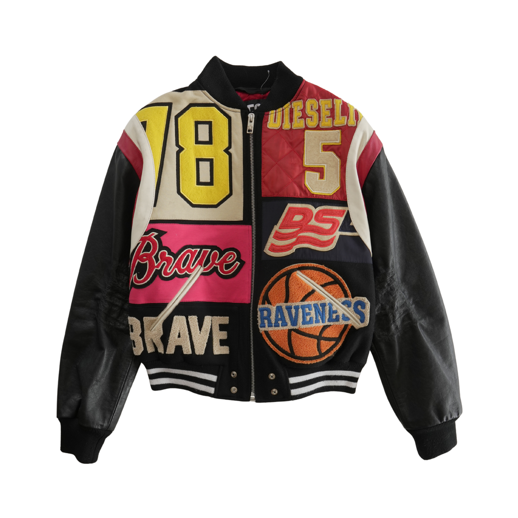 Diesel 'Sami' Varsity Jacket - Men's M