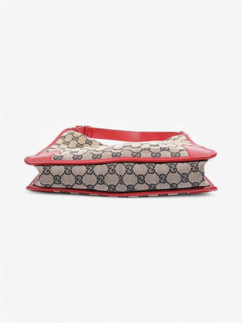 Gucci GG Shoulder Bag GG Supreme / Beige / Red Canvas