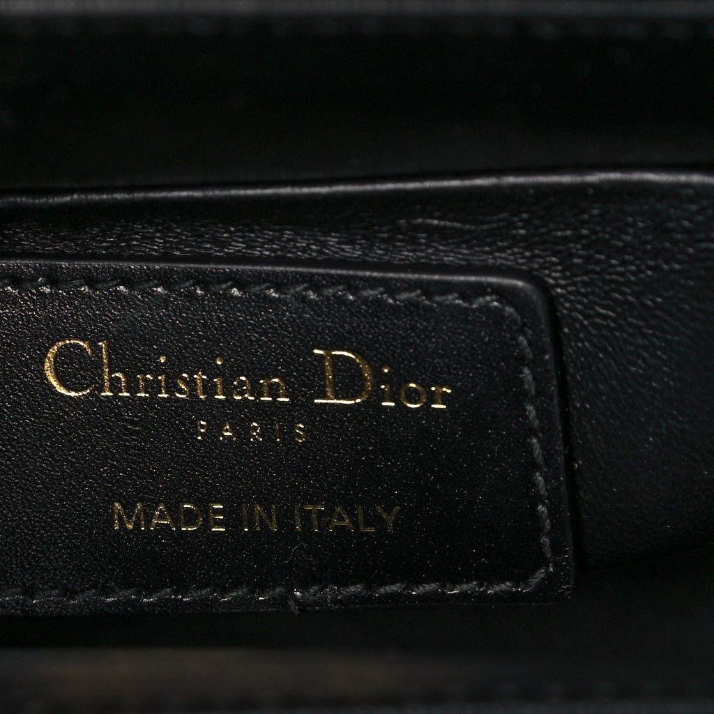 DIOR BOX CALFSKIN LEATHER 30 MONTAIGNE SHOULDER BAG