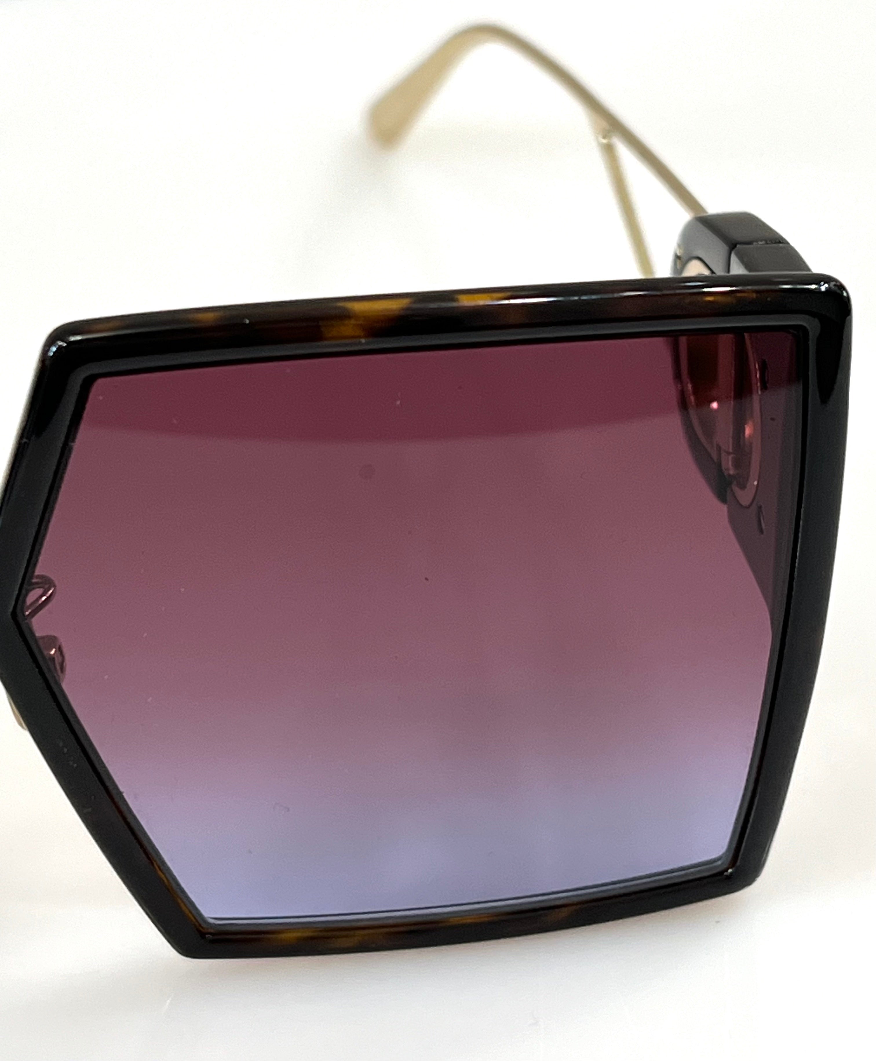 DIOR 30 MONTAIGNE SU OVERSIZED SQUARE SUNGLASSES