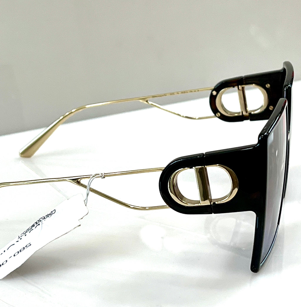 DIOR 30 MONTAIGNE SU OVERSIZED SQUARE SUNGLASSES