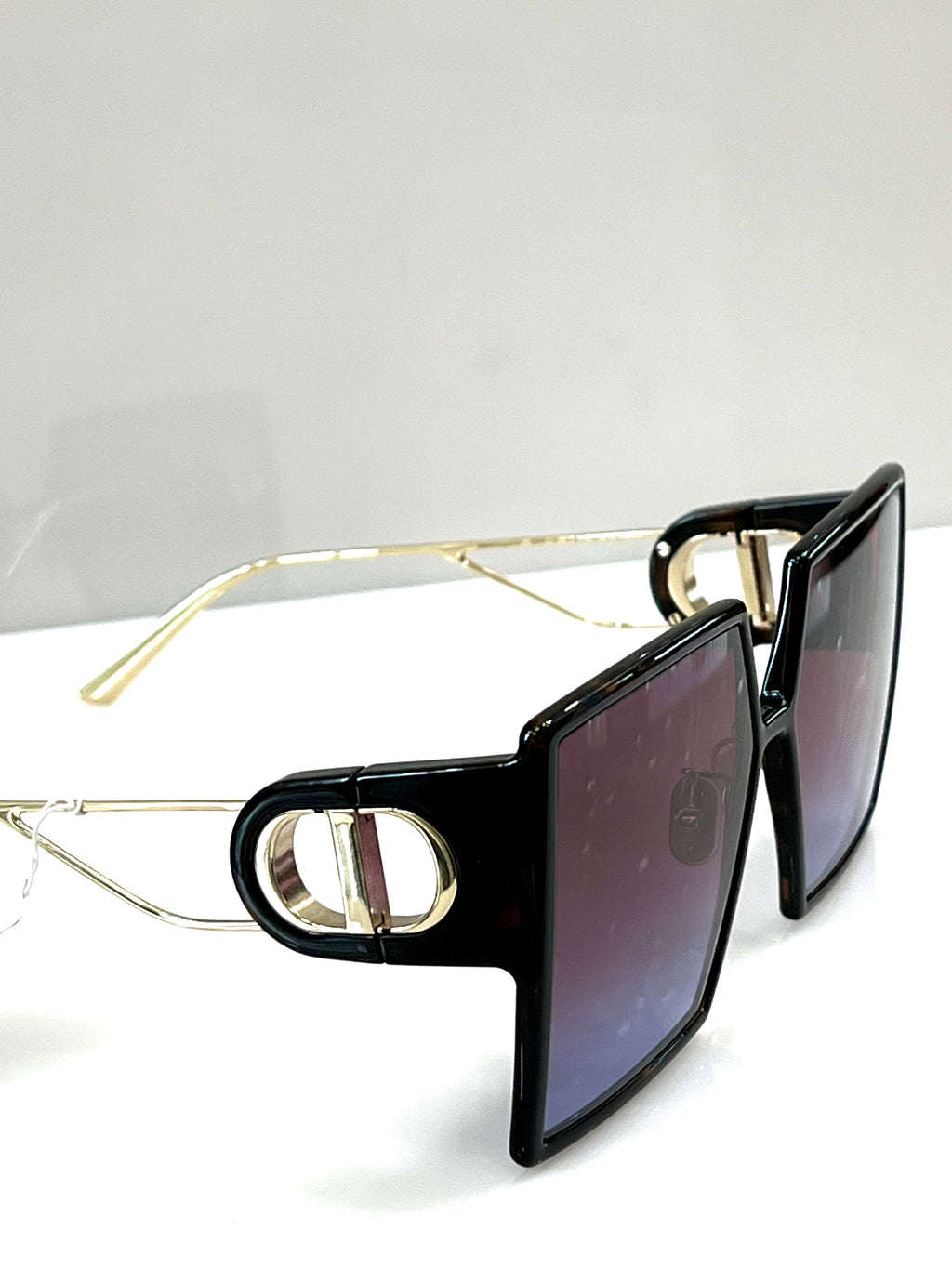 DIOR 30 MONTAIGNE SU OVERSIZED SQUARE SUNGLASSES